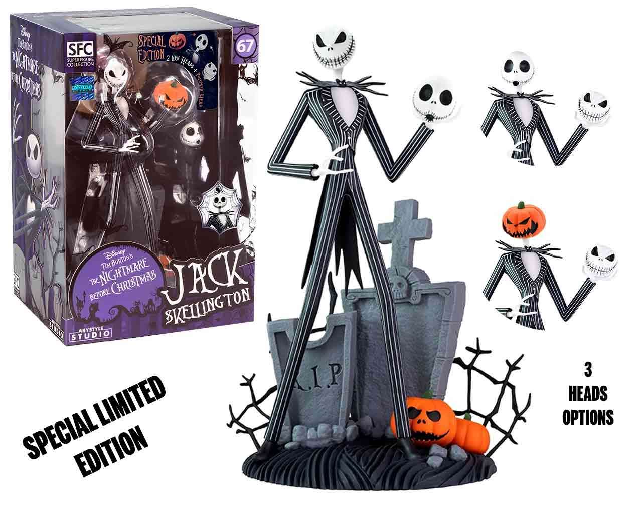Nightmare Before Christmas Jack Scary Smiling Face SFC 18cm