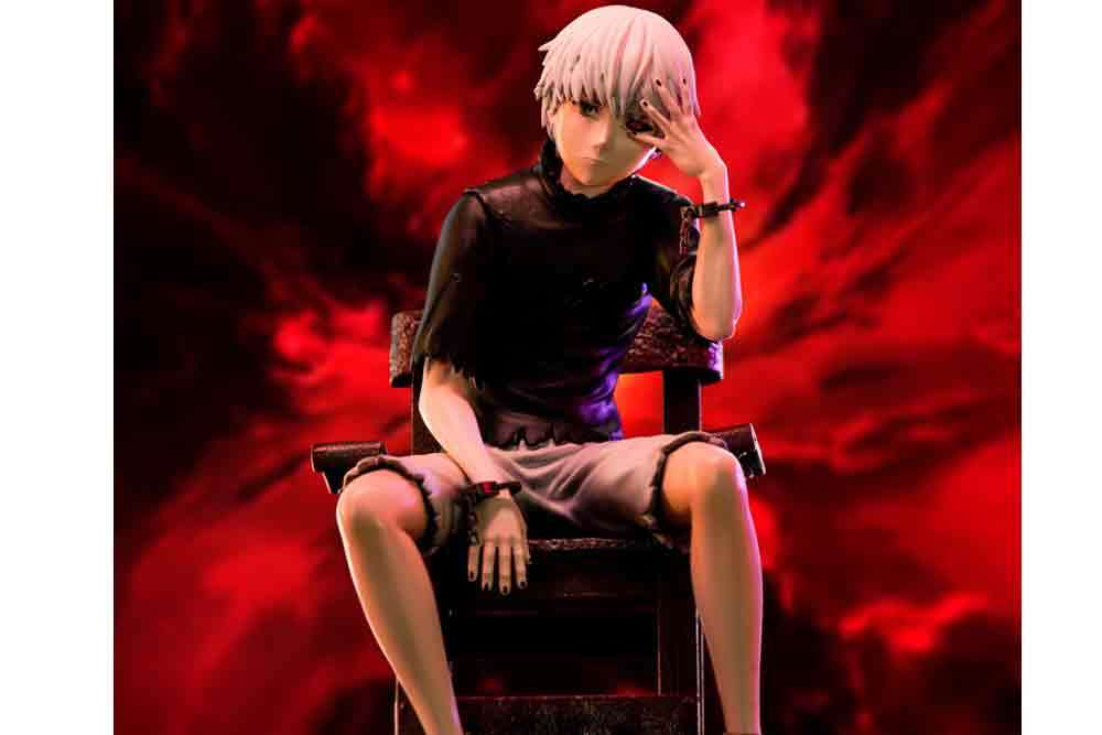 Tokyo ghoul ken kaneki super figure collection 1/10 pvc statue