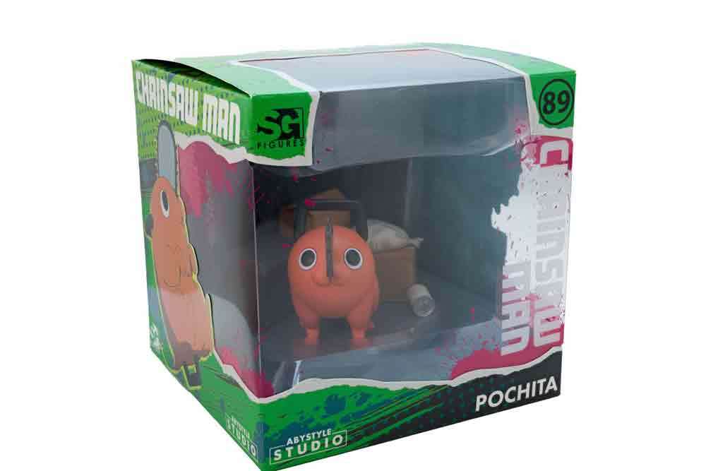 Chainsaw man pochita super figure collection 1/10 pvc statue