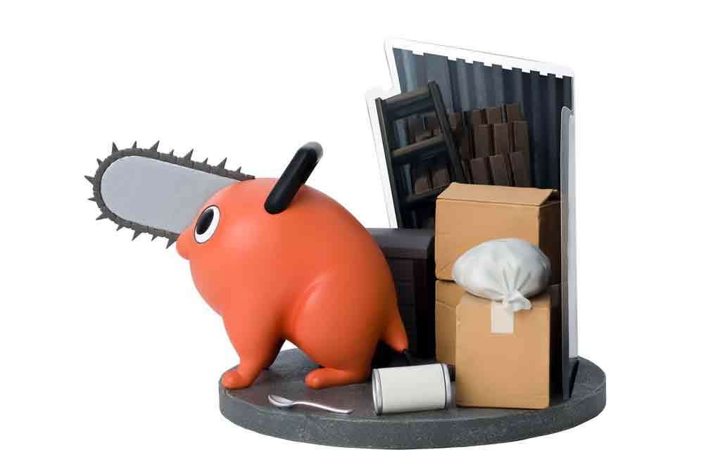 Chainsaw man pochita super figure collection 1/10 pvc statue