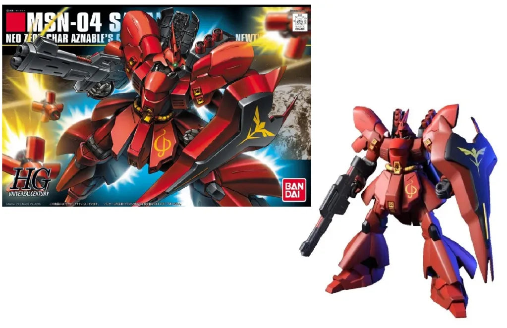 GUNDAM HGUC 1/144 MSN-04 Sazabi - Model Kit