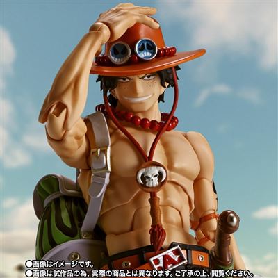 One Piece SH Figuarts Action Figure Portgas D Ace -Fire Fist- 15 cm