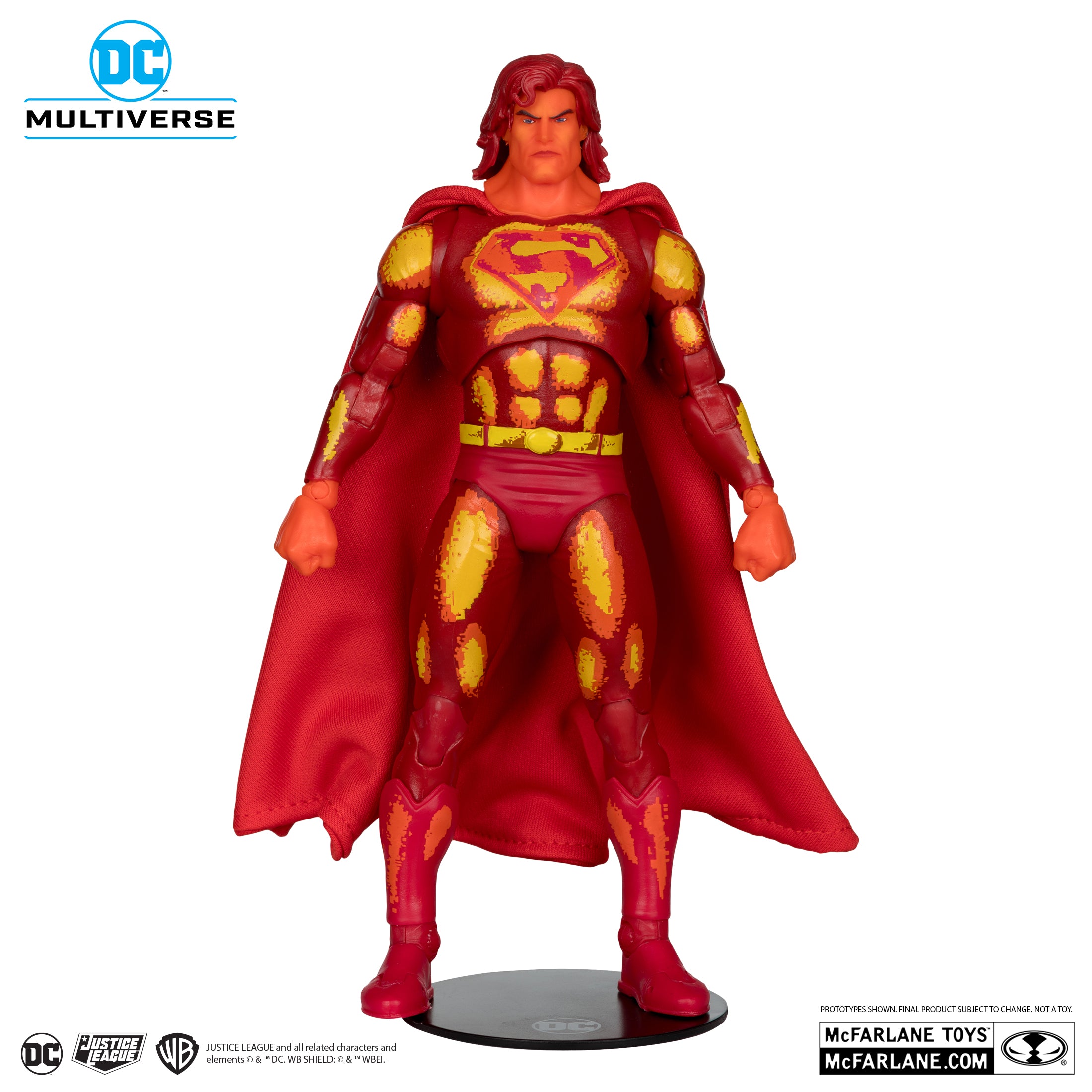 DC Multiverse Build-A Action Figures 18 cm Wave 14: Justice League Task Force (BAF: Darkseid) Superman Platinum
