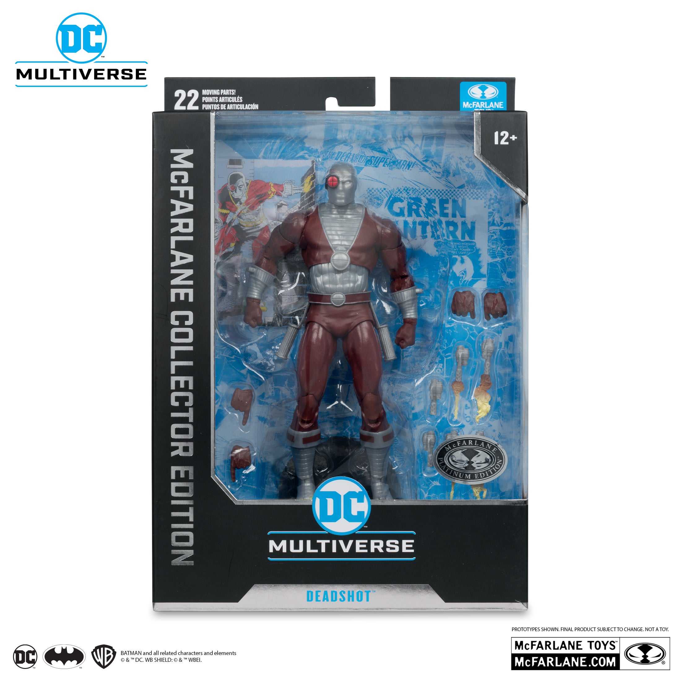 Deadshot (DC Classic) McFarlane Collector Edition #35 (Platinum Edition) 18cm