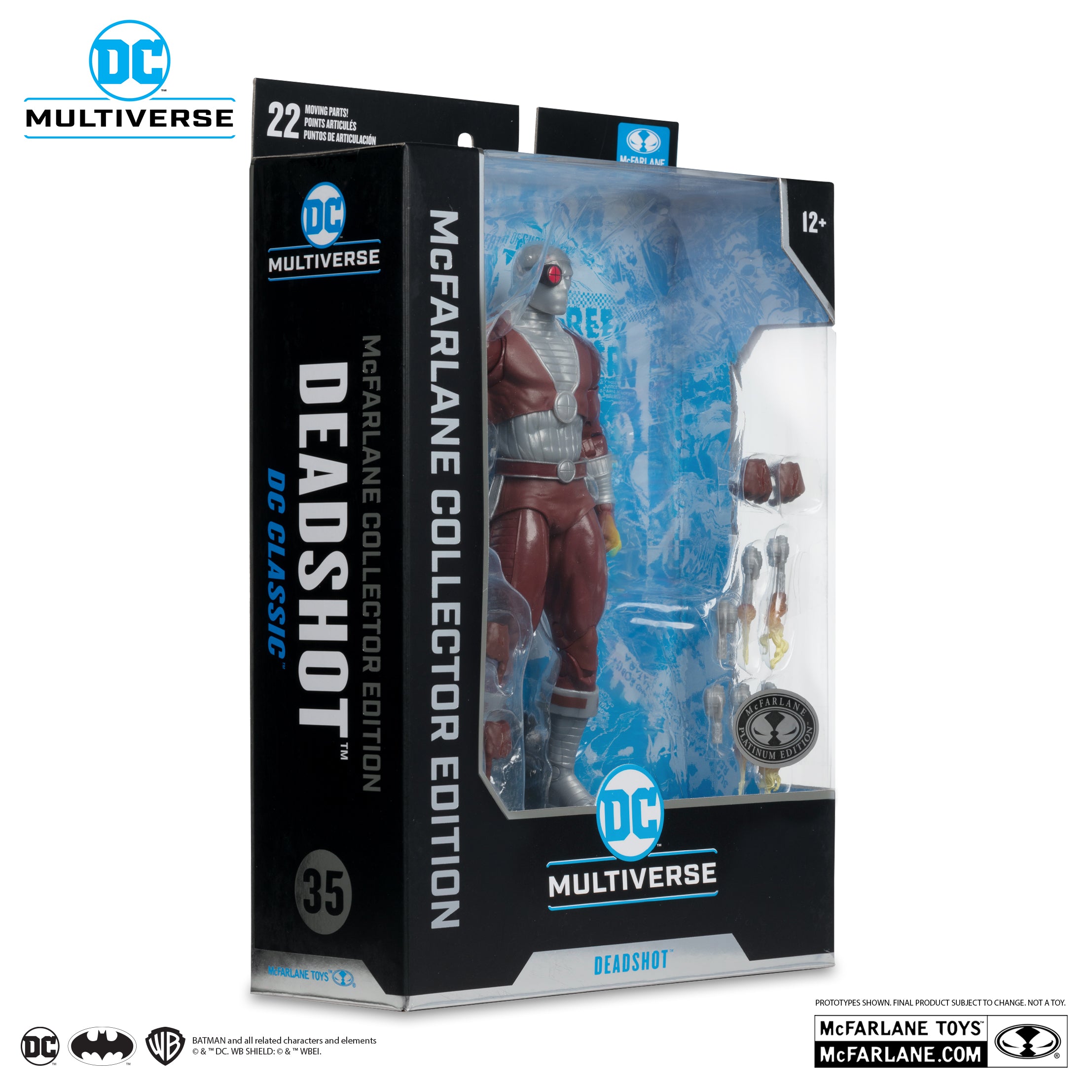 Deadshot (DC Classic) McFarlane Collector Edition #35 (Platinum Edition) 18cm