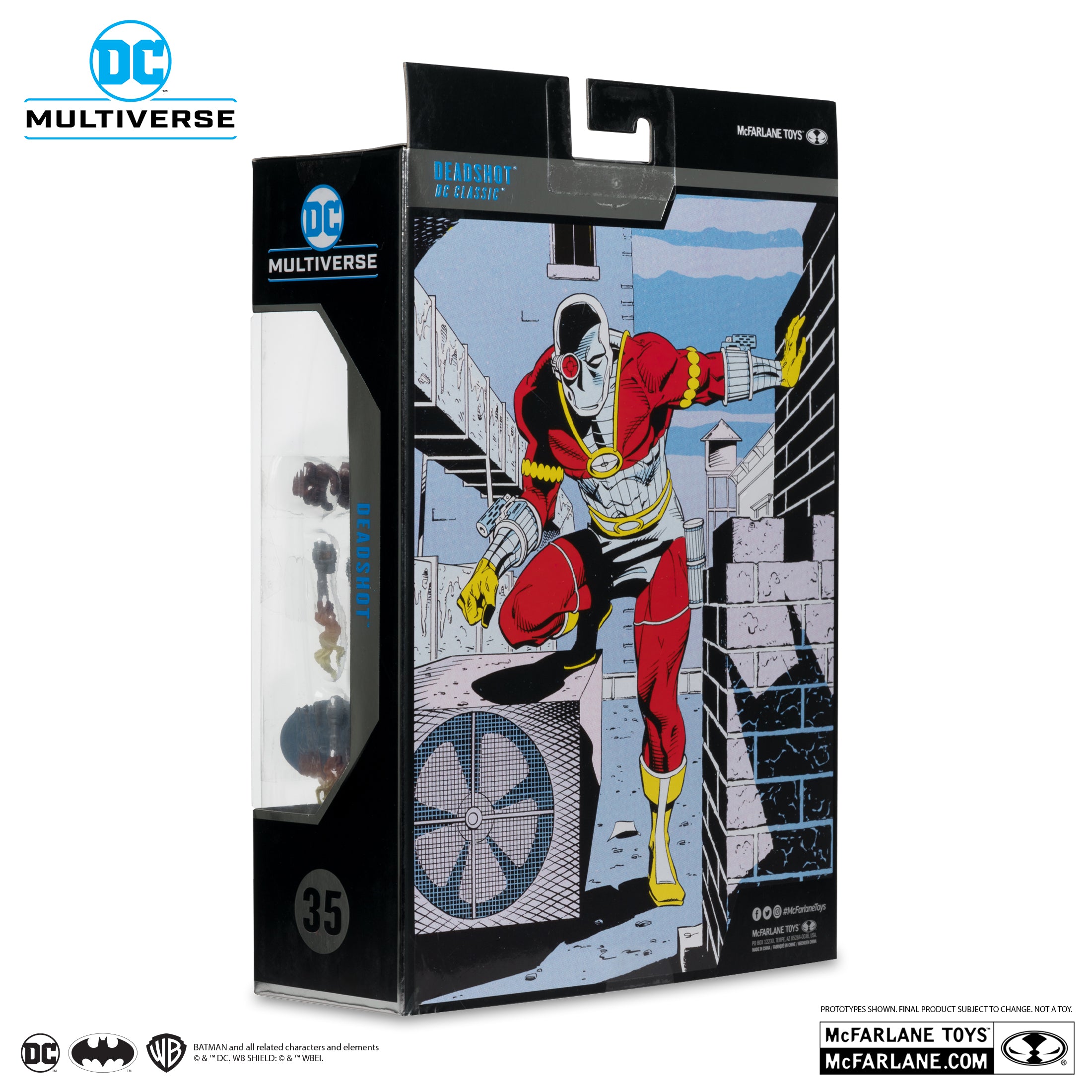 Deadshot (DC Classic) McFarlane Collector Edition #35 (Platinum Edition) 18cm