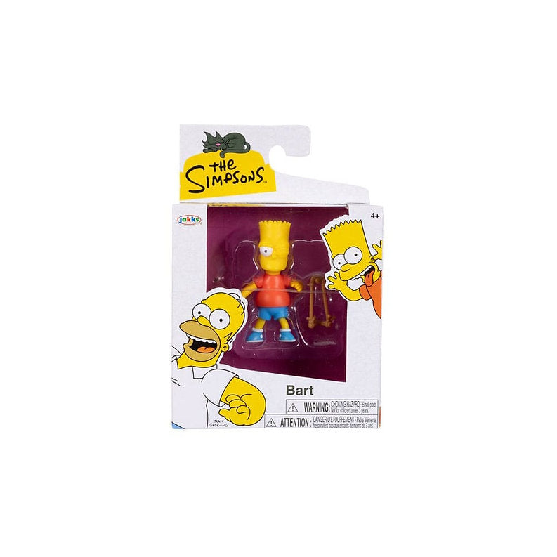 Simpsons Mini Figure Onda 2 Bart Winking With Slingshot 7cm