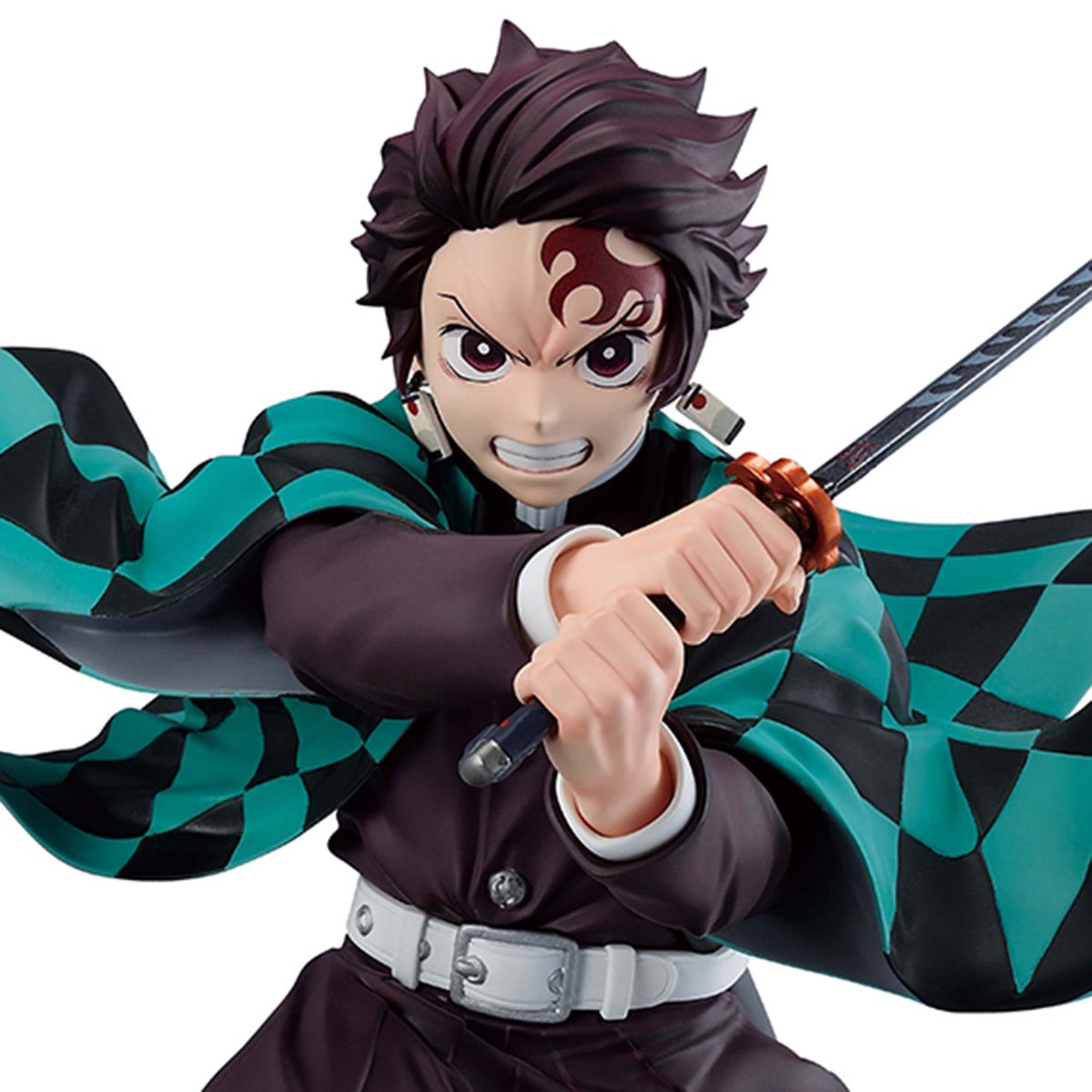 Demon Slayer Kimetsu No Yaiba Tanjiro Kamado Upper Three Ichibansho Figura 18cm Banpresto