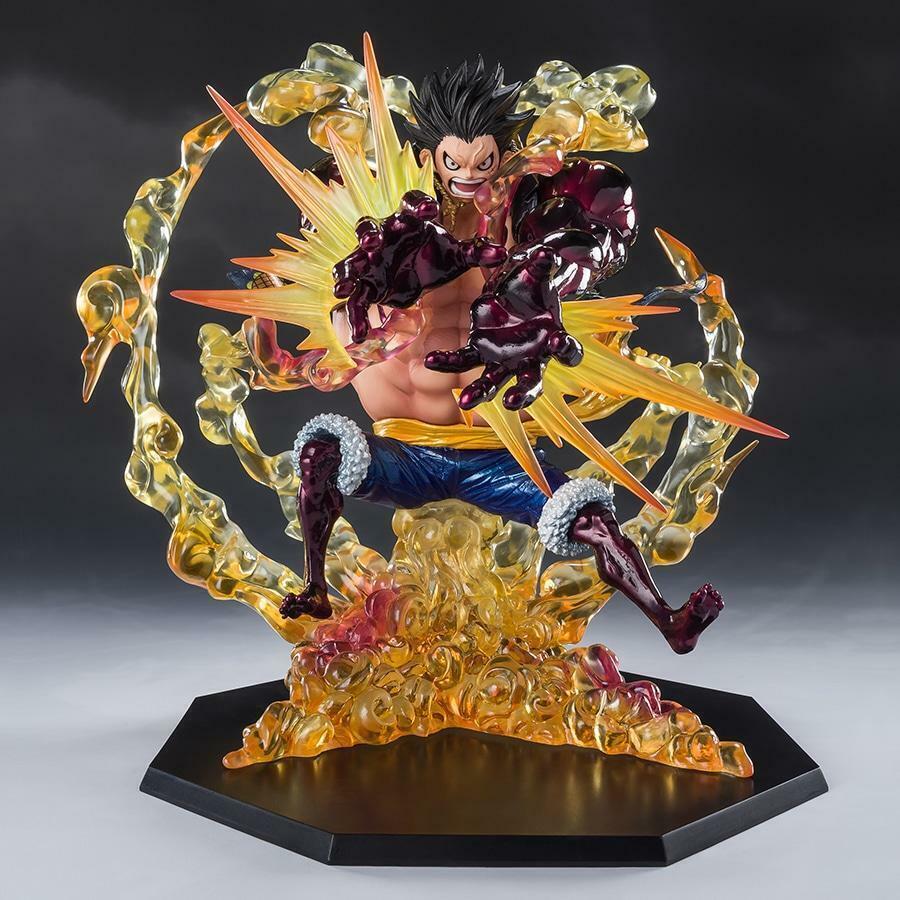One Piece Figuarts Zero Monkey D Luffy Gear 4 Leo Bazooka Event Exclusive 25cm