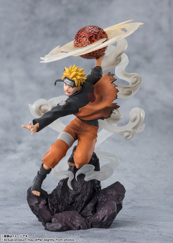 Naruto Shippuden Naruto Uzumaki Sage Art Lava Release Rasenshuriken