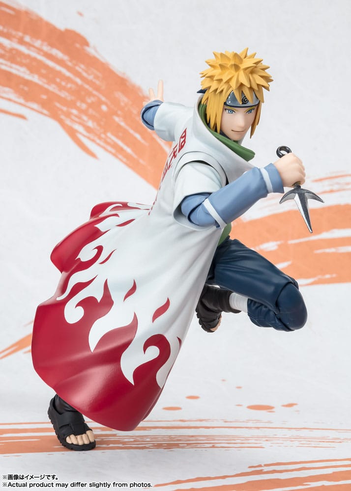 Naruto Shippuden Sh Figuarts Minato Namikaze Naruto P99 Ed.