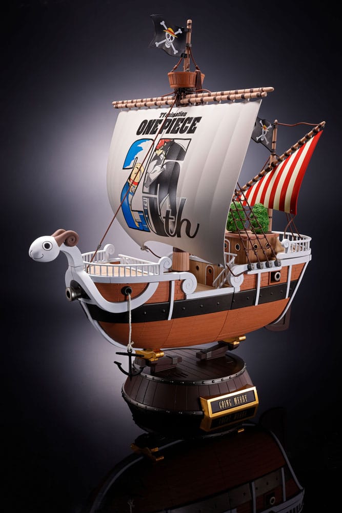One Piece Soul Of Chogokin Diecast Going Merry 25Th Ann. Memorial Edition
