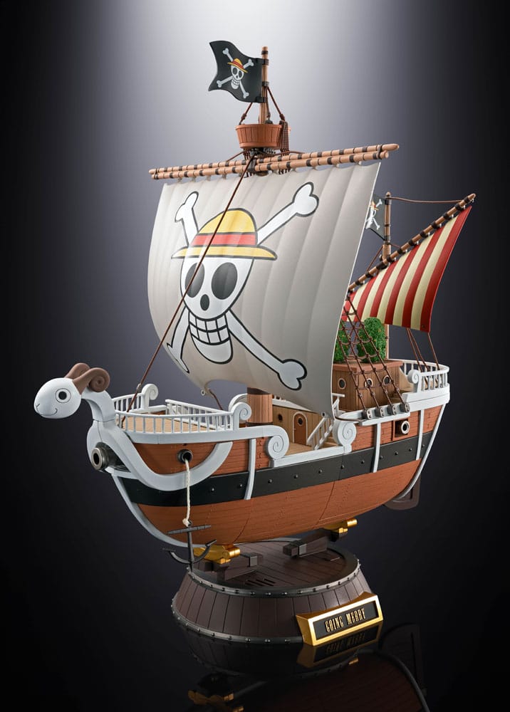 One Piece Soul Of Chogokin Diecast Going Merry 25Th Ann. Memorial Edition