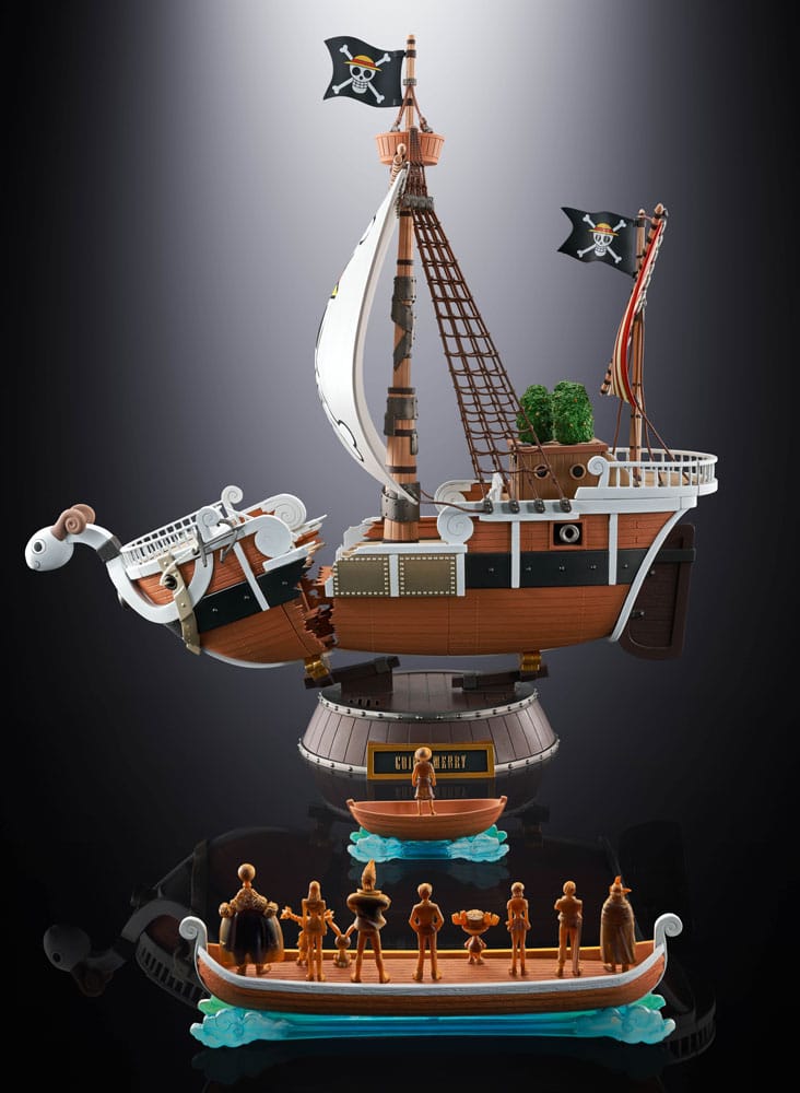 One Piece Soul Of Chogokin Diecast Going Merry 25Th Ann. Memorial Edition
