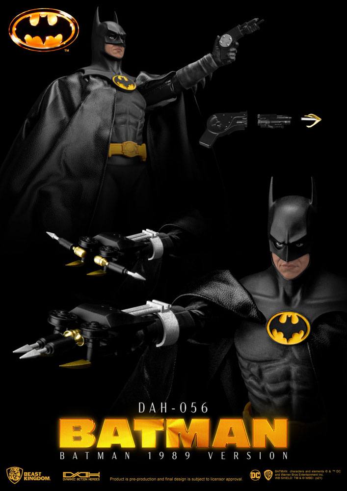 Batman 1989 Dynamic 8Ction Heroes Batman