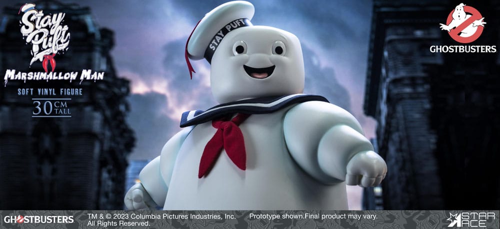 Ghostbusters Soft Vynil Stay Puft Marshmallow Man Deluxe