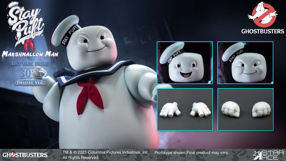 Ghostbusters Soft Vynil Stay Puft Marshmallow Man Deluxe