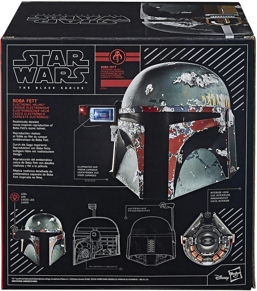 Star Wars Black Series Boba Fett Electronic Helmet