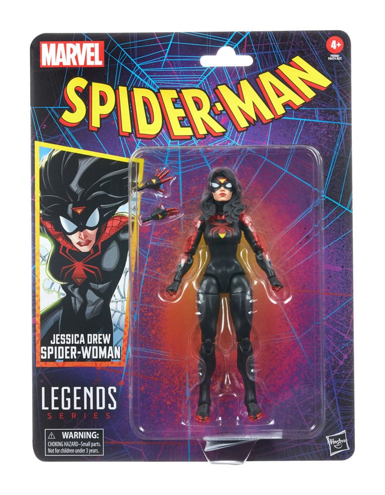 Marvel Legends Spider-Man Retro Collection Jessica Drew Spider-Woman