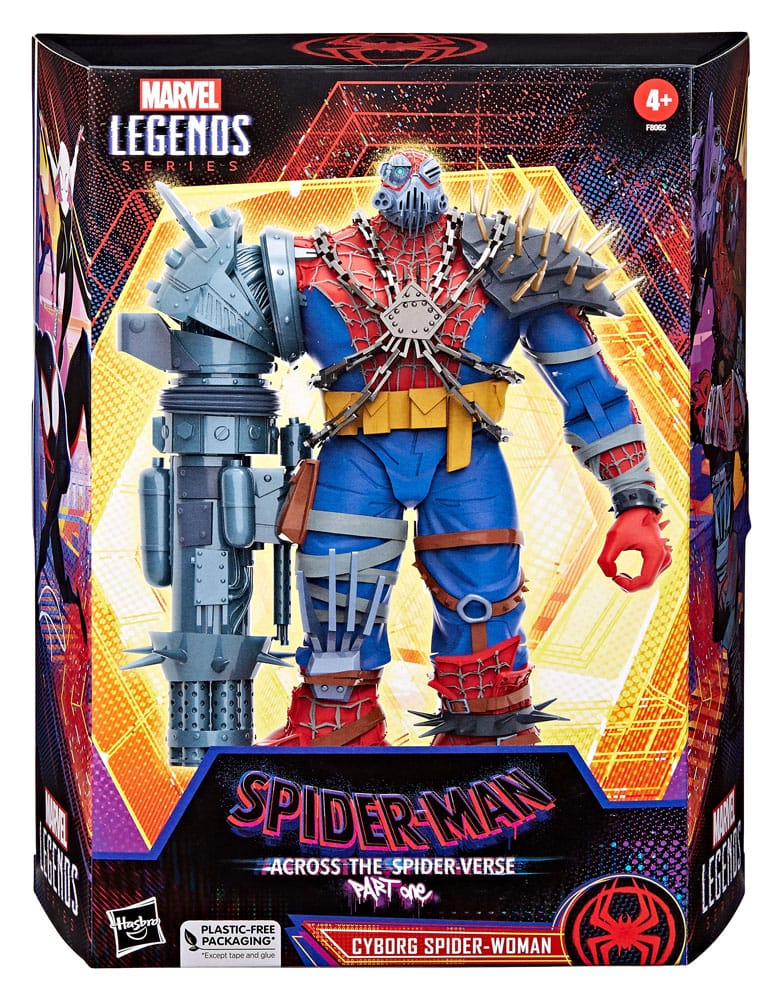 Marvel Legends Spider-Man Across The Spider-Verse Cyborg Spider-Woman