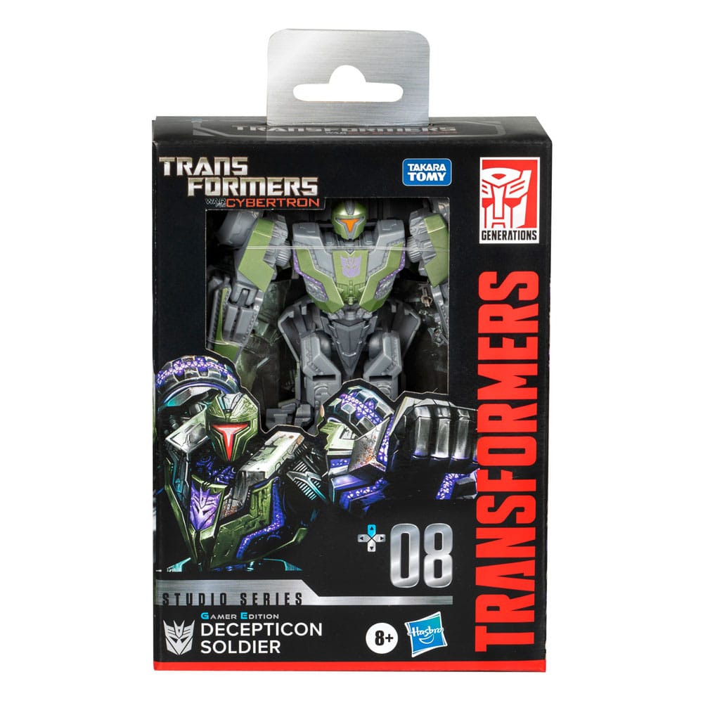 Transformers Studio Series Deluxe Cl Gamer Ed. Decepticon Soldier