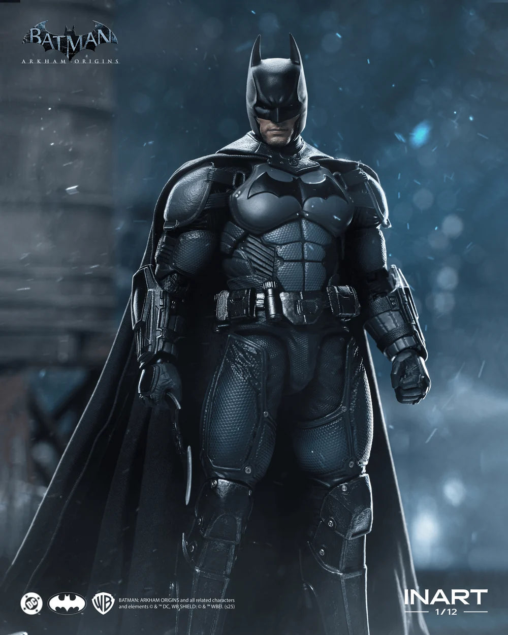 Batman: Arkham Origins Action Figure 1/12 Batman 17 cm