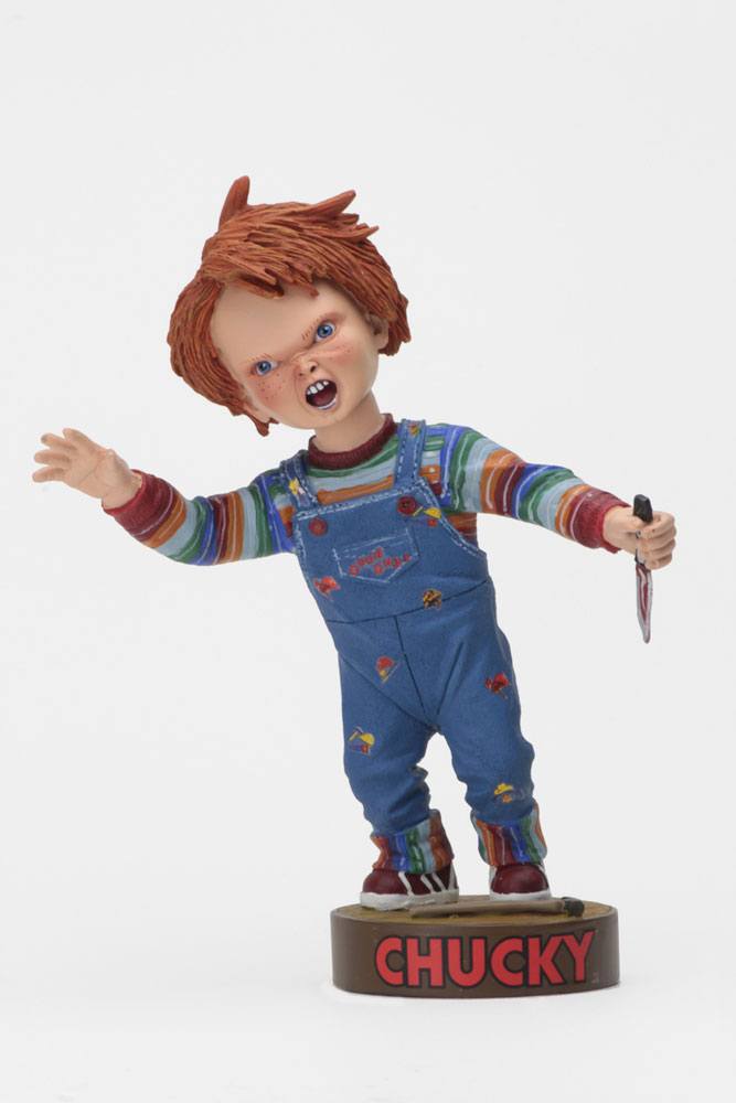 Child'S Play Head Knocker Bobble Head Chucky With Knife