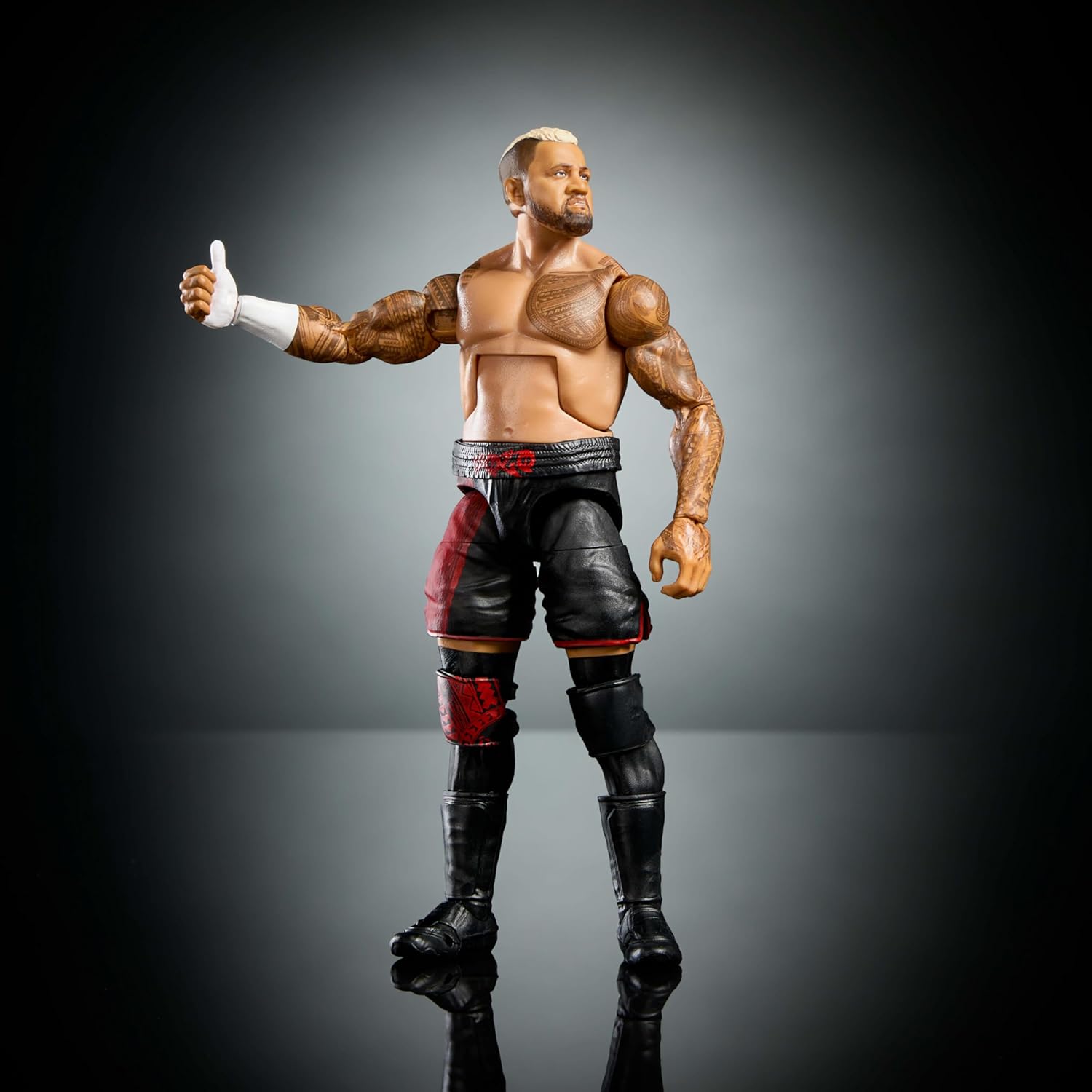 Mattel WWE Elite Collection Top Picks Action Figure & Accessories Set, Sola Sikoa