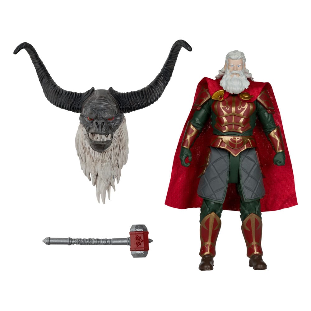The Lord of the Rings: The War of the Rohirrim Build-A Action Figures 10 cm (BAF: Snow Troll) Helm Hammerhand