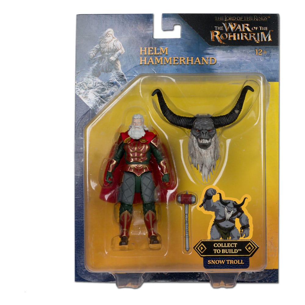The Lord of the Rings: The War of the Rohirrim Build-A Action Figures 10 cm (BAF: Snow Troll) Helm Hammerhand