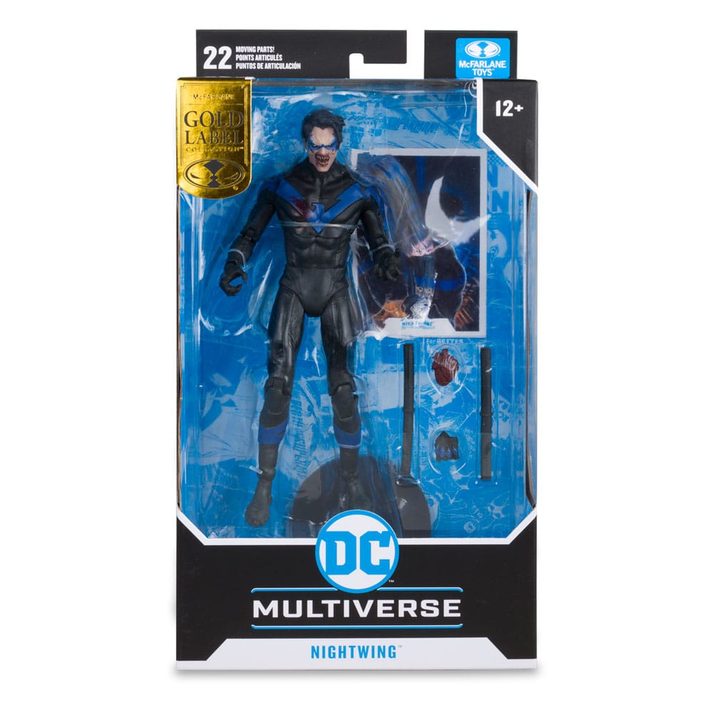 DC Multiverse Action Figure Nightwing (DC Vs Vampires) (Gold Label) 18 cm