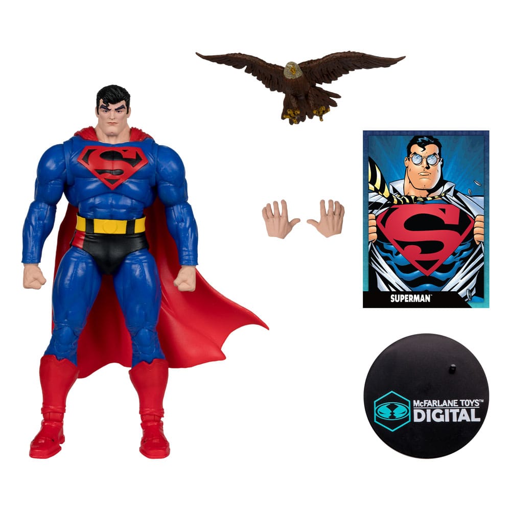 DC Direct Mcfarlane Toys Digital Wave 2 Superman Our Worlds At War