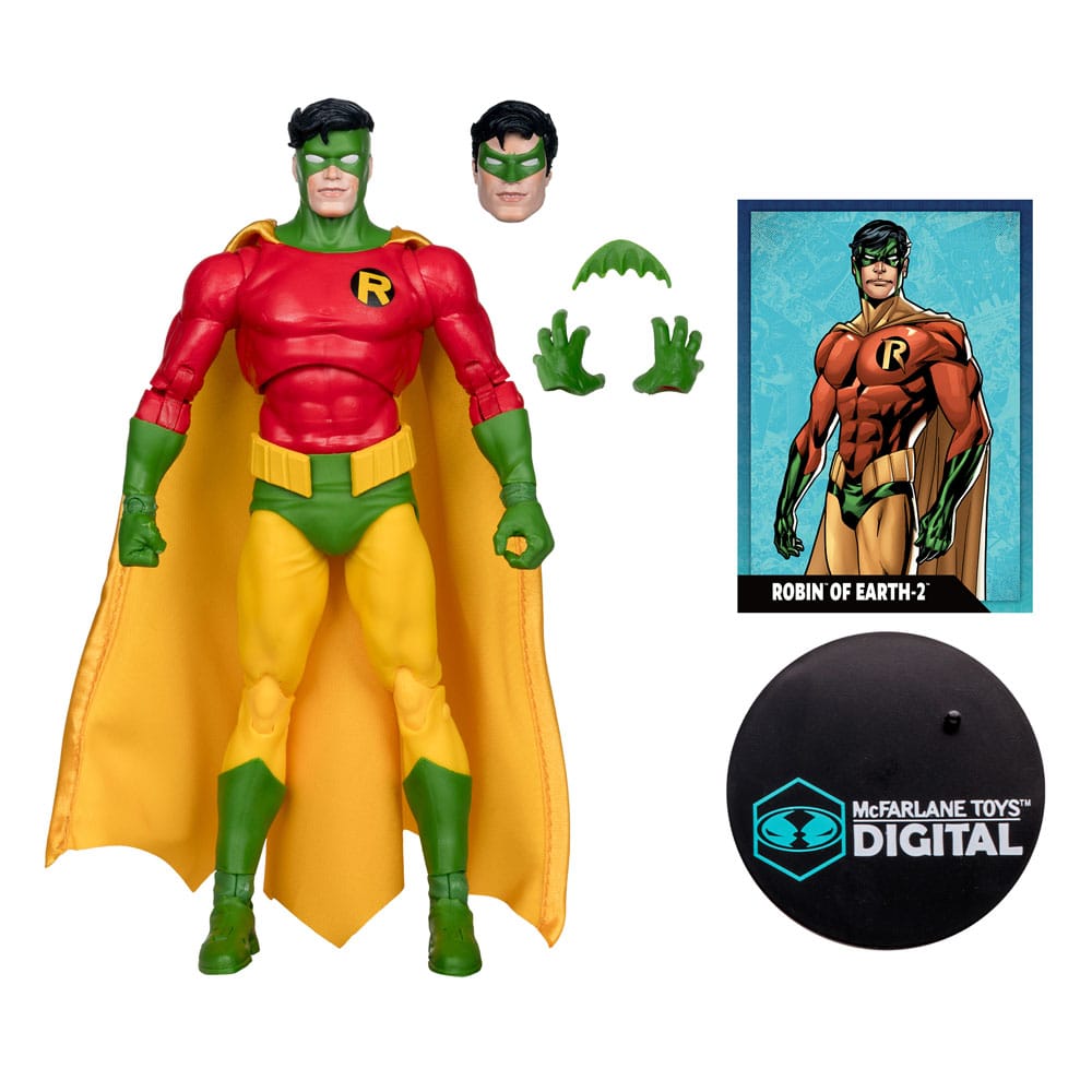 DC Direct Mcfarlane Toys Digital Wave 3 Robin Of Earth-2