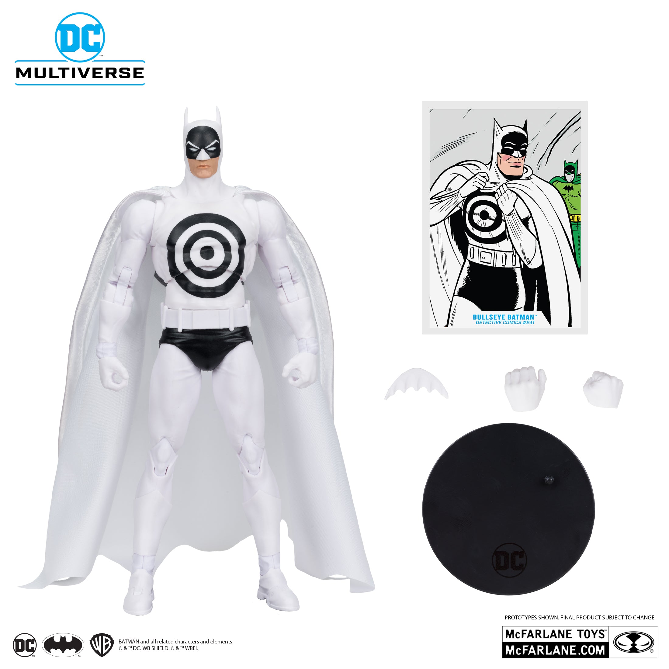 DC Multiverse Detective Comics #241 Bullseye Batman Platinum Ed.