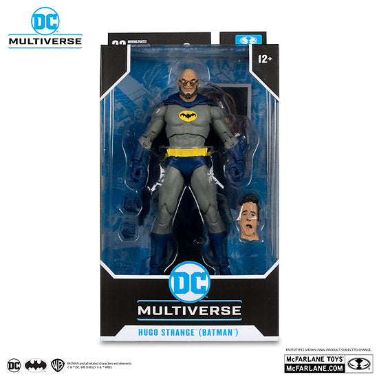 DC Multiverse Hugo Strange As Batman Platinum 18cm