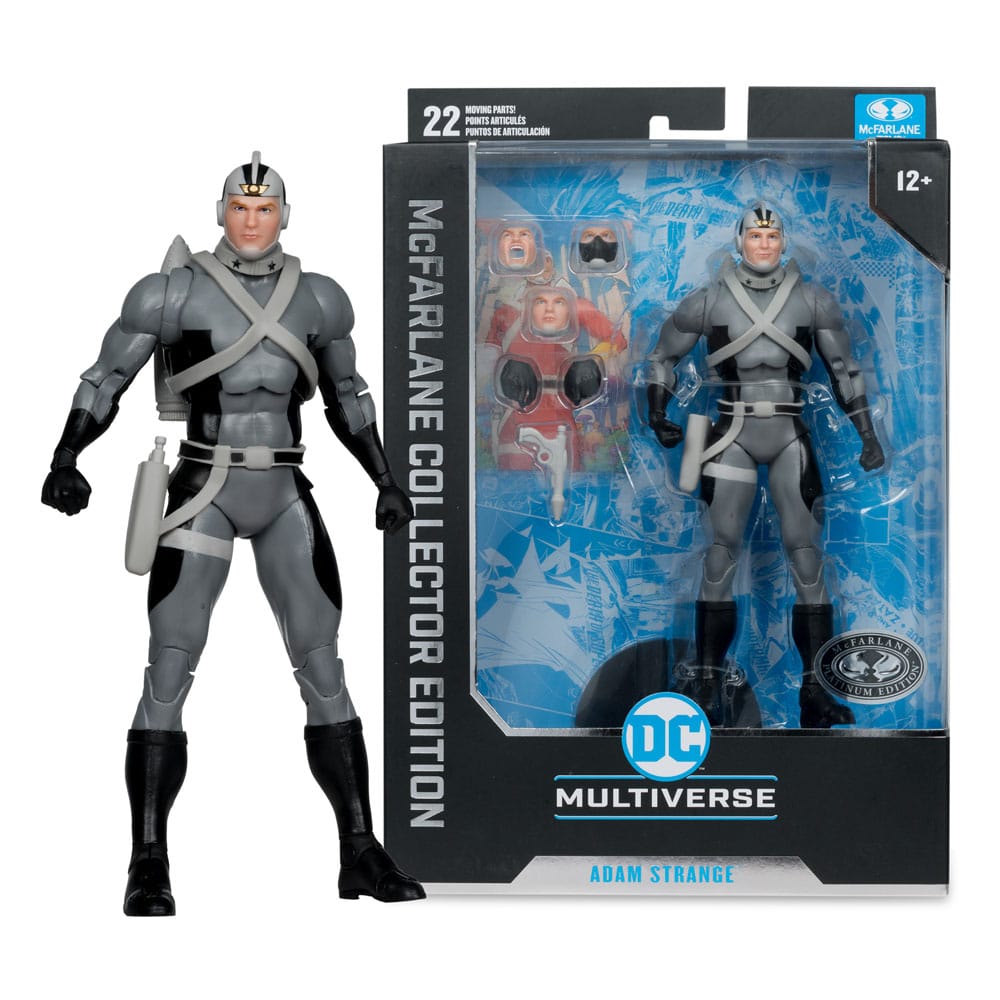 DC Multiverse McFarlane Collector Edition Action Figures 18 cm Wave 10 Adam Strange Platinum Edition