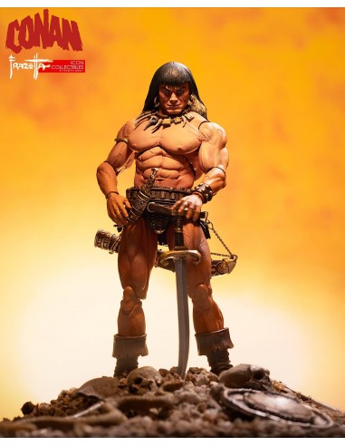 Conan The Barbarian Action Figure Icon Collectibles 1/12