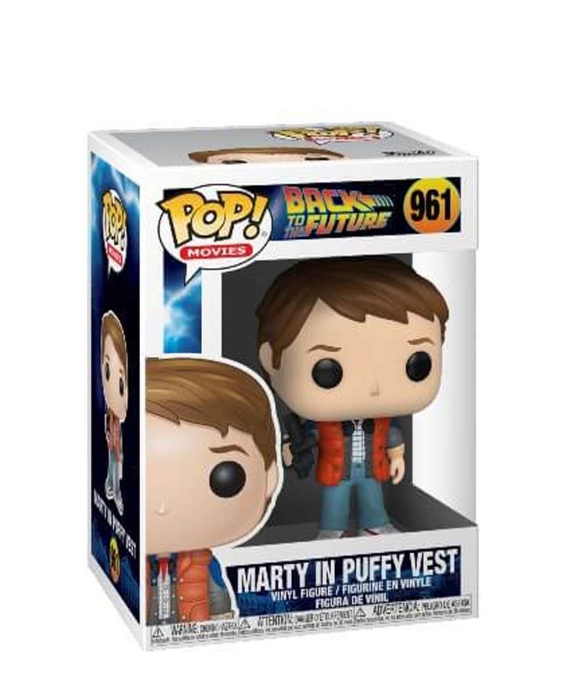 Back to the Future POP! Vinyl Figure Marty in Puffy Vest 9 cm