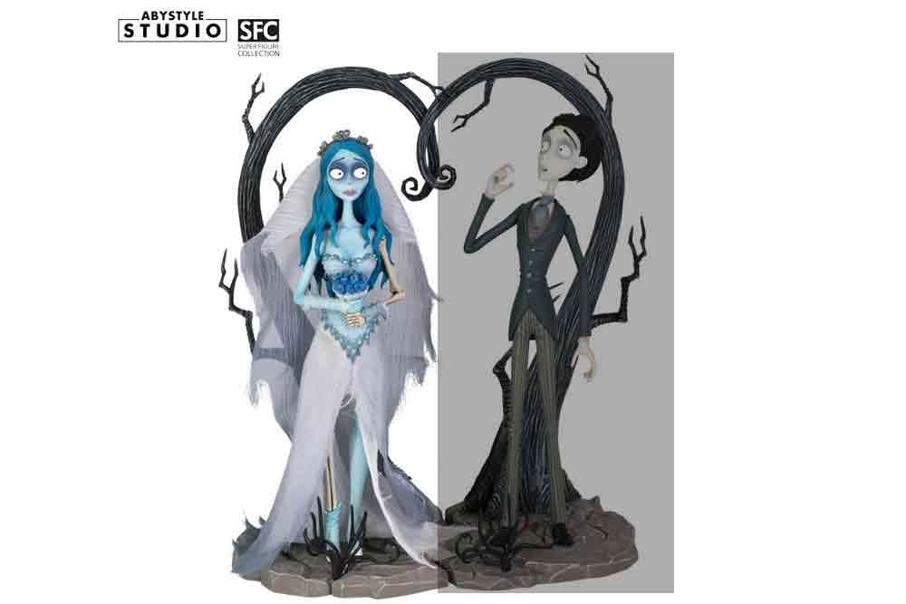 Corpse bride emily super figure collection 1/10 pvc statue