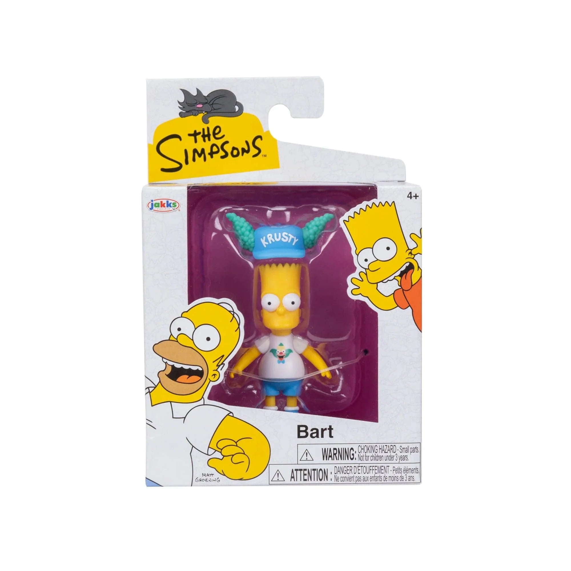 The Simpsons Wave 3 Bart Krusty Camp 7cm