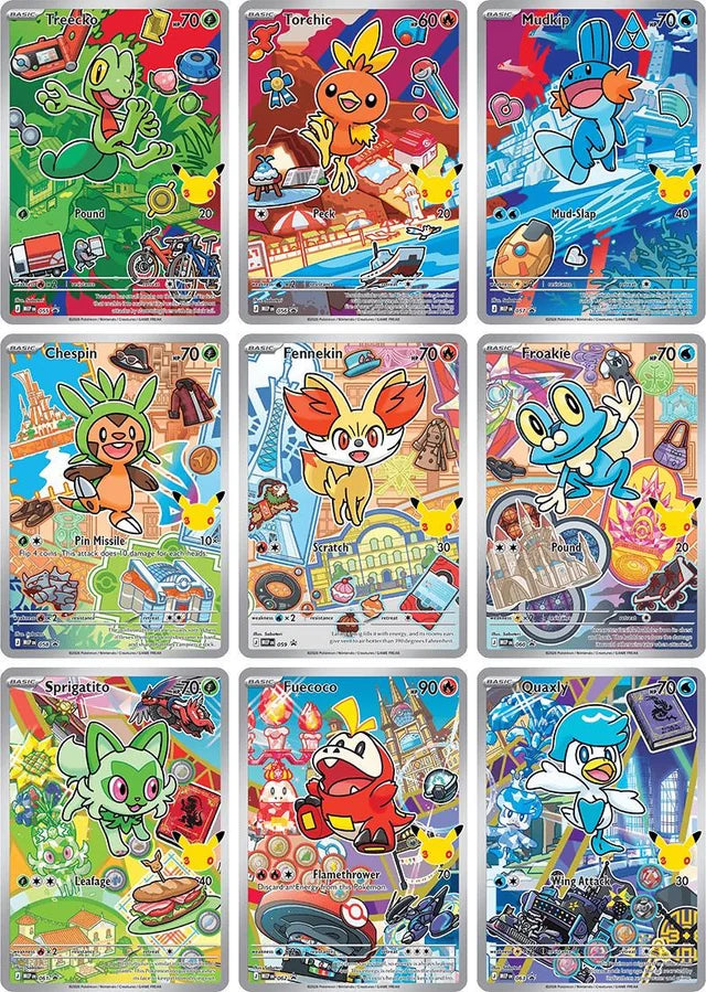 Pokémon First Partner Illustration Collection EN Series 3