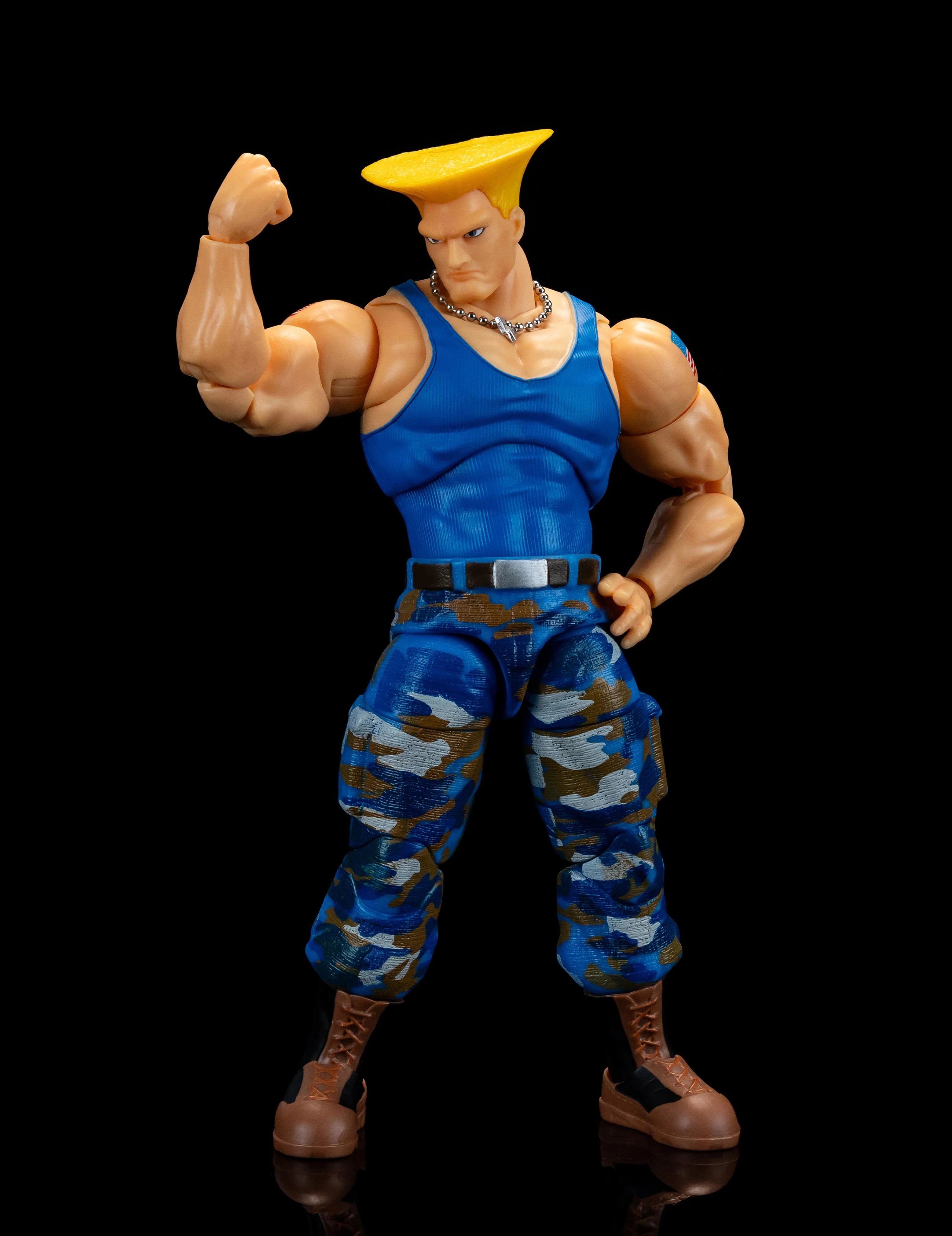Ultra Street Fighter II Exclusive 6 Inch Action Figure - Guile (Player 2)