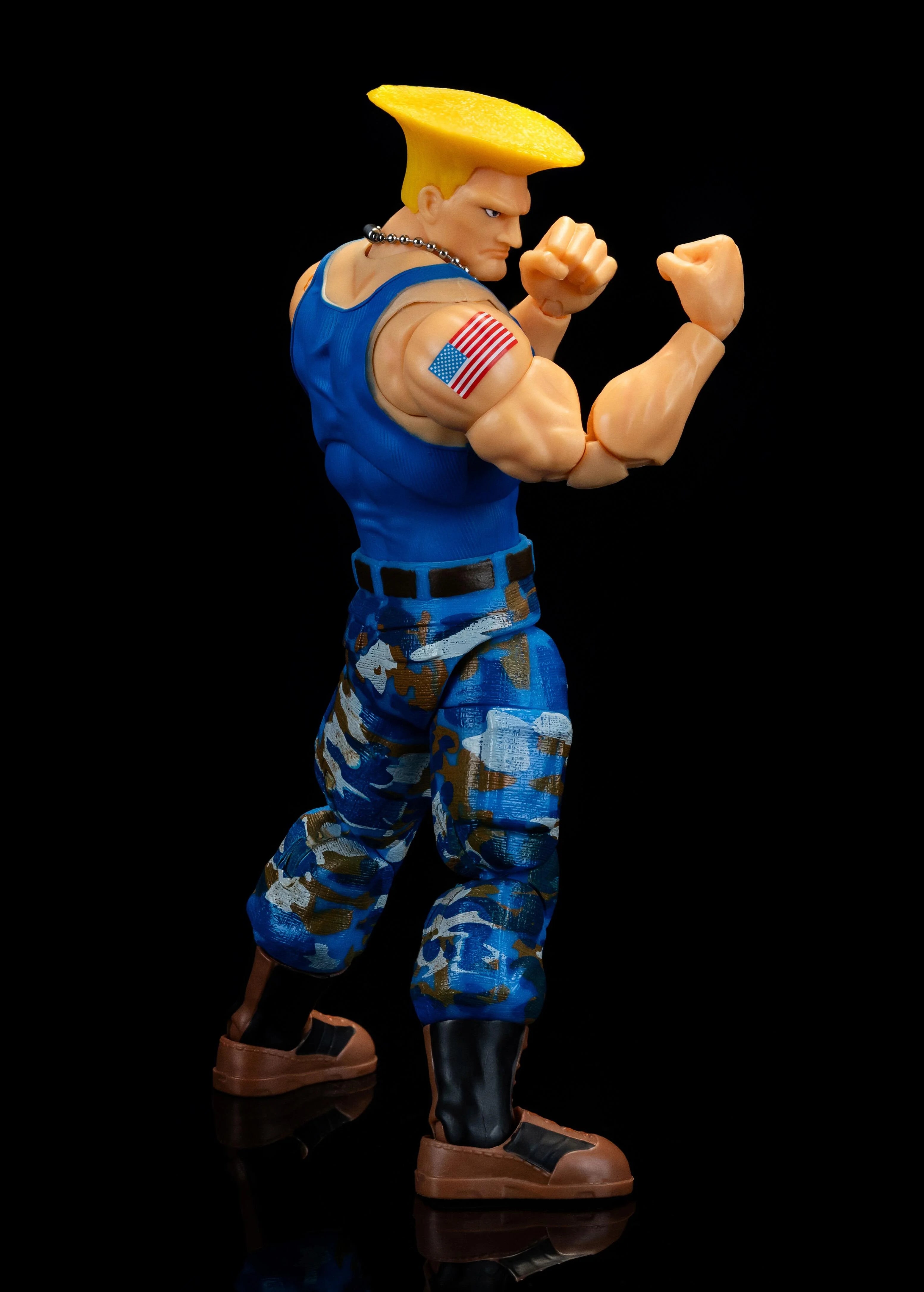 Ultra Street Fighter II Exclusive 6 Inch Action Figure - Guile (Player 2)