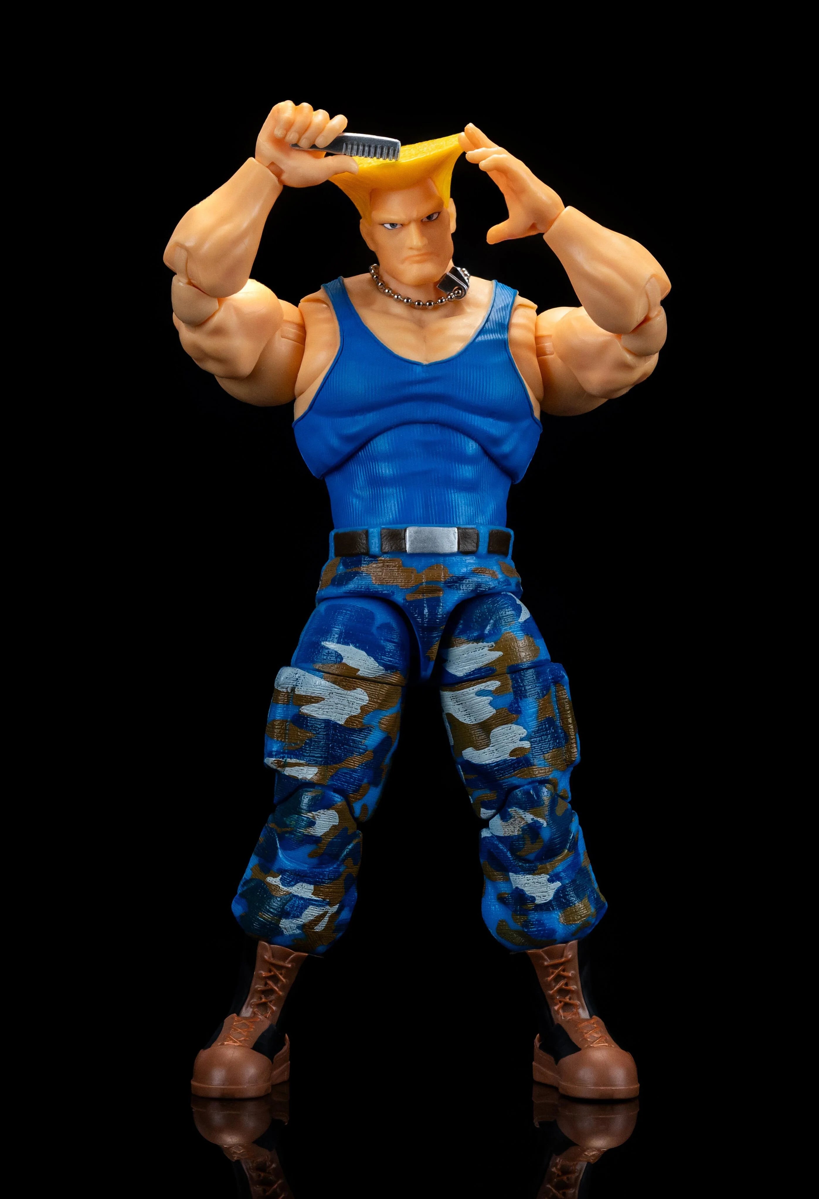 Ultra Street Fighter II Exclusive 6 Inch Action Figure - Guile (Player 2)