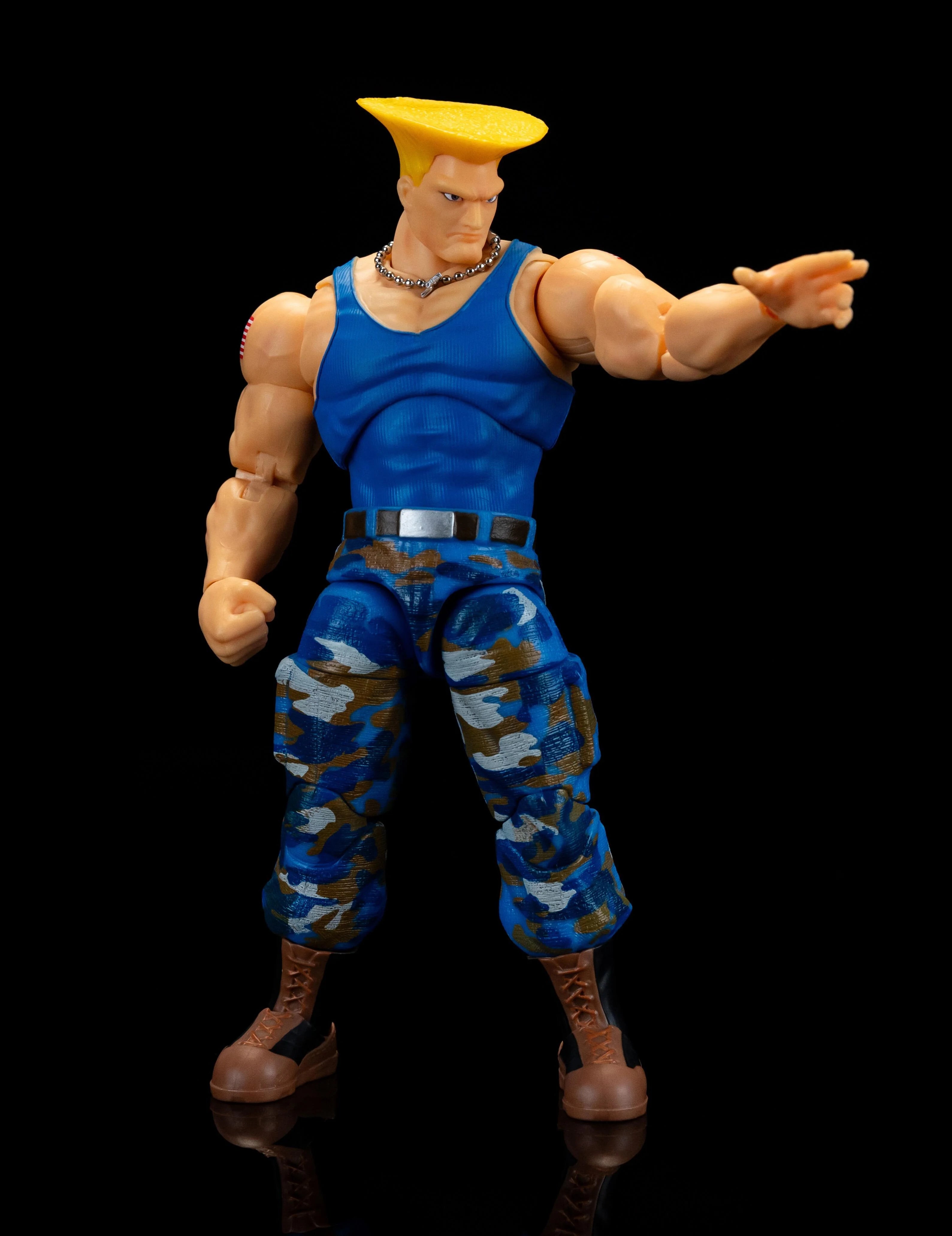 Ultra Street Fighter II Exclusive 6 Inch Action Figure - Guile (Player 2)