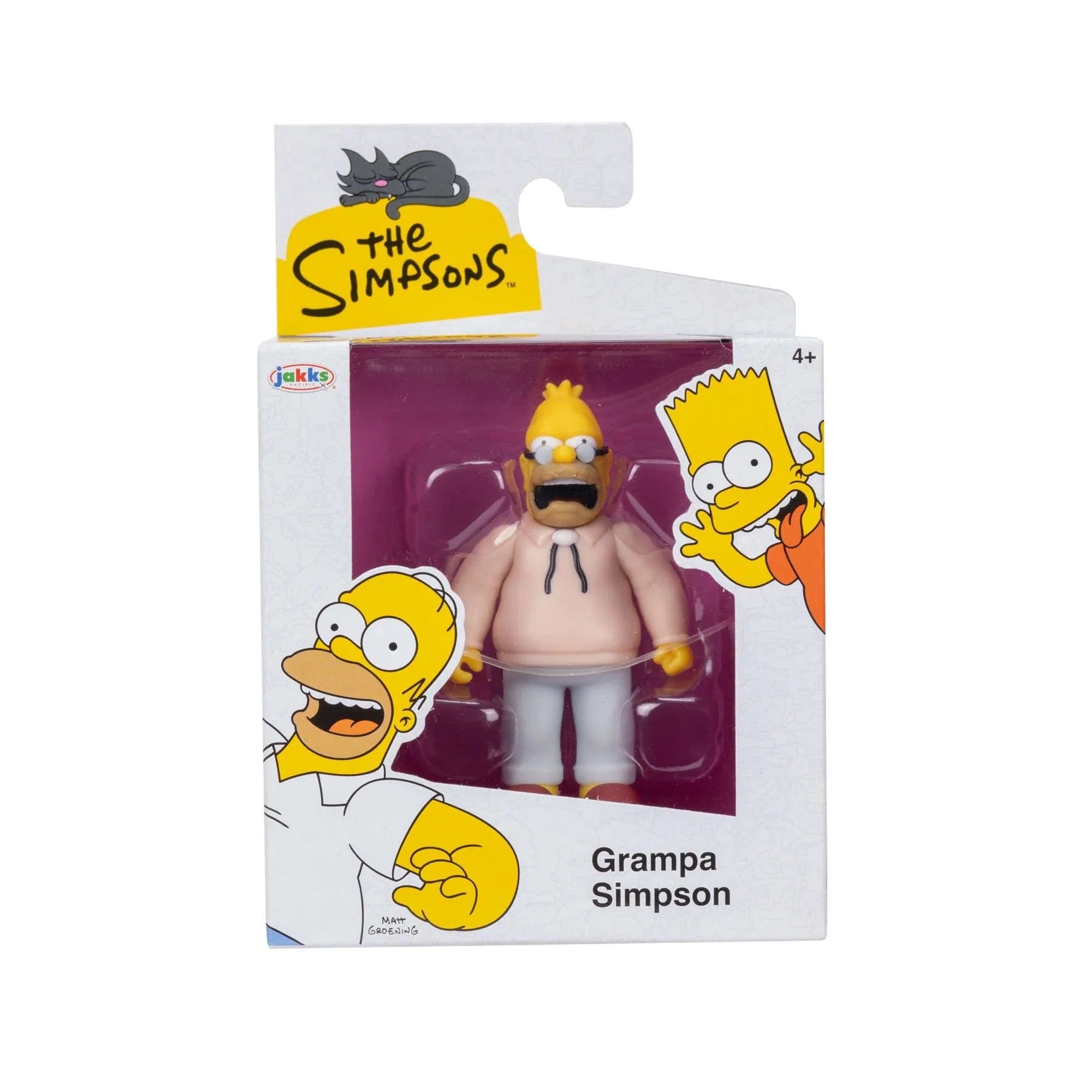 The Simpsons Wave 3 Grandpa Simpson 7cm
