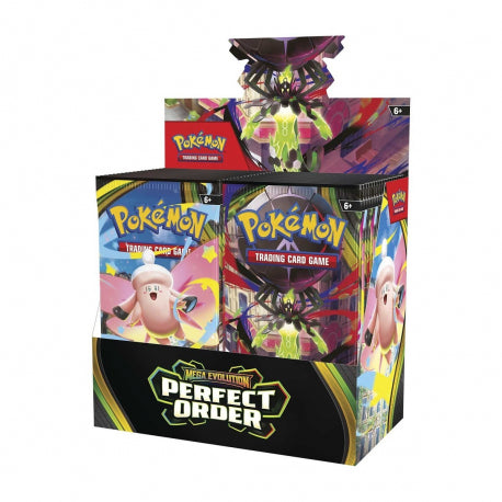 Pokémon Mega Evolution: Perfect Order Booster Caixa Completa (36 boosters)