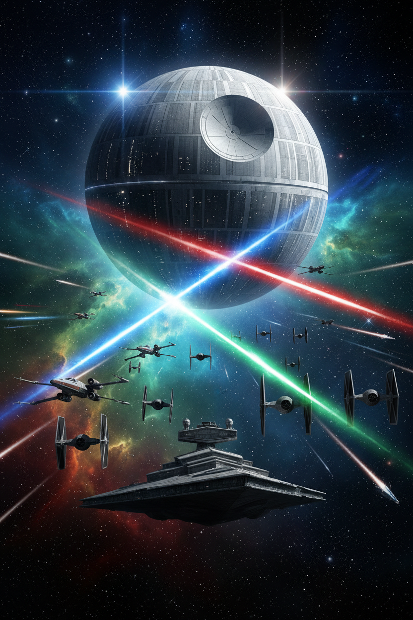 Banner vertical Star Wars