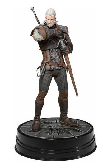 Witcher 3 Wild Hunt PVC Statue Heart of Stone Geralt Deluxe 24 cm Statues The Witcher