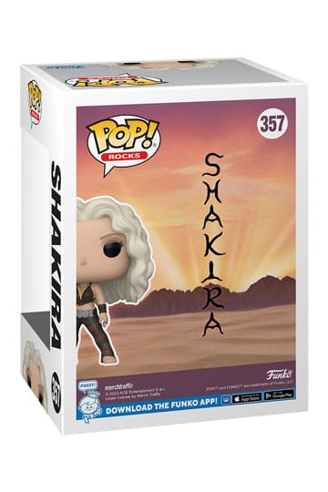 Shakira POP! Rocks Vinyl Figure Wherever/Whenever 9 cm